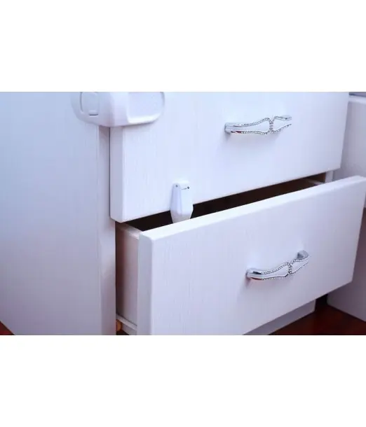 Protège Doigts Tiroir - 4 pièces Bébé Safe Accessoires de 2