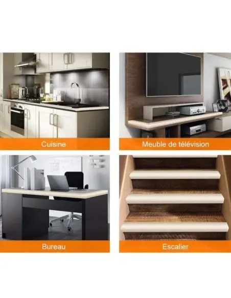 Protège Bord Mousse Blanc 2m