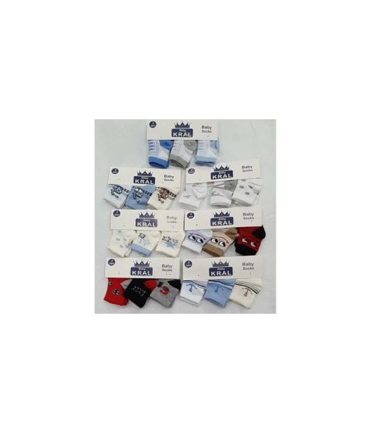 Pack of 3 baby socks Oeko-Tex