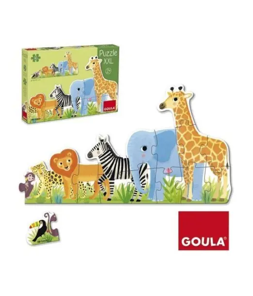 Puzzle XXL Jungle Goula 2