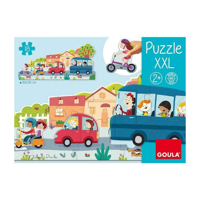 Puzzle XXL Véhicules Goula
