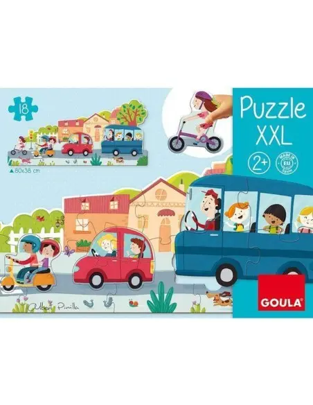 Puzzle XXL Véhicules Goula