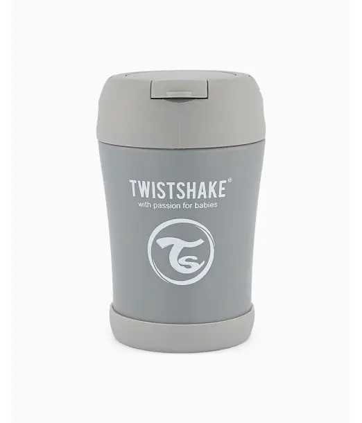 Food Container Isotherme Twistshake 350ml - Gris
