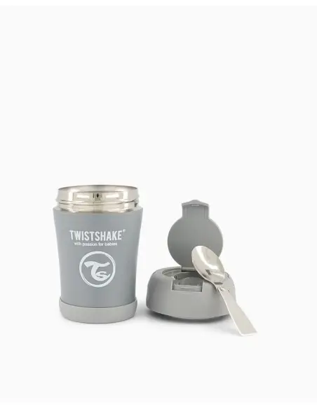 Food Container Isotherme Twistshake 350ml - Gris