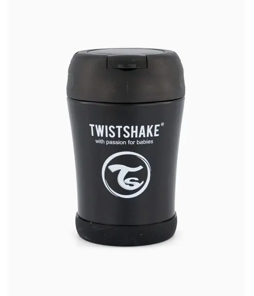 Food Container Isotherme Twistshake 350ml - Noir