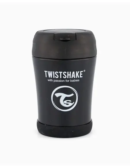 Food Container Isotherme Twistshake 350ml - Noir