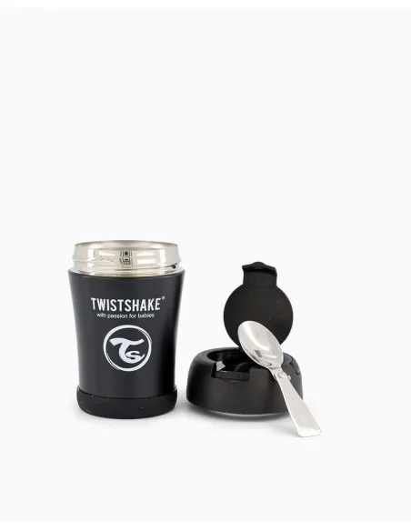 Food Container Isotherme Twistshake 350ml - Noir