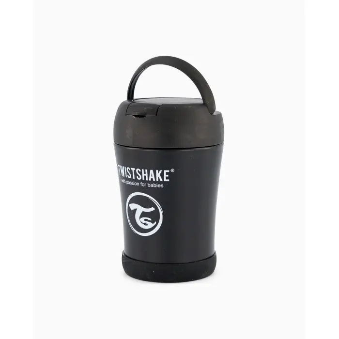 Food Container Isotherme Twistshake 350ml - Noir