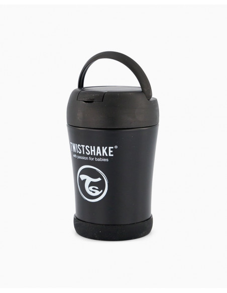 Food Container Isotherme Twistshake 350ml - Noir