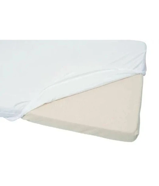 Candide mattress protector for crib 120x60 cm 100% cotton White 2