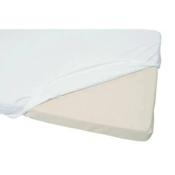 Alèse Pour lit 120x60cm 100% coton Blanc Candide