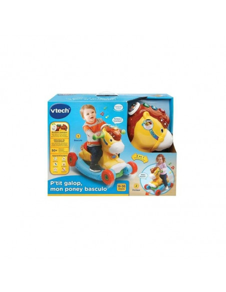 Porteur P'tit Galop Mon Poney Basculo (12-36 Mois) VTECH