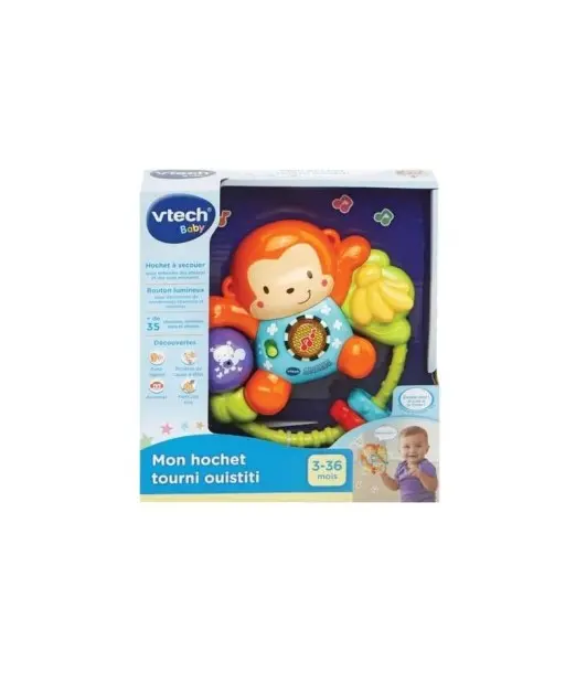 Hochet Tourni Ouistiti 3-36 Mois VTECH 2