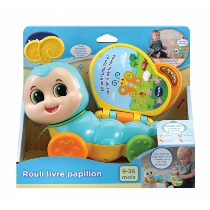 Rouli Livre Papillon 6-24 Mois VTECH