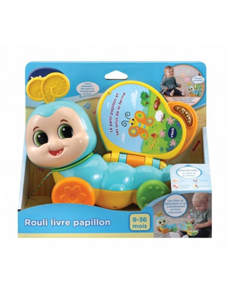 Rouli Livre Papillon 6-24 Mois VTECH