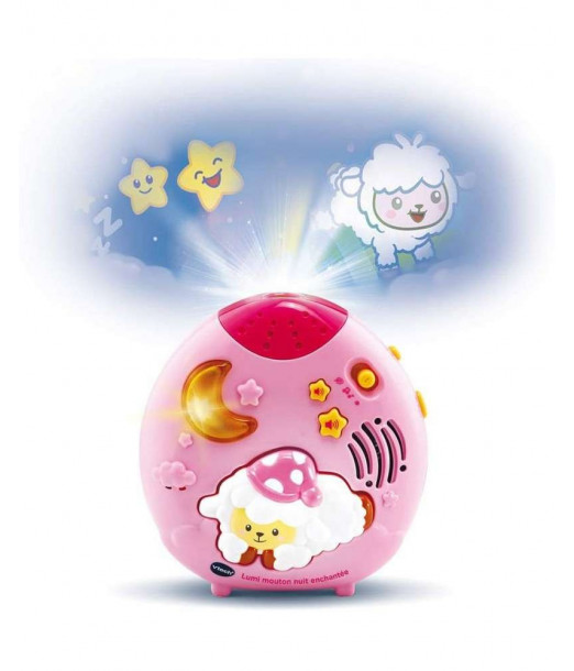 Lumi Mouton Nuit Enchantée 0-3 ans Rose VTECH