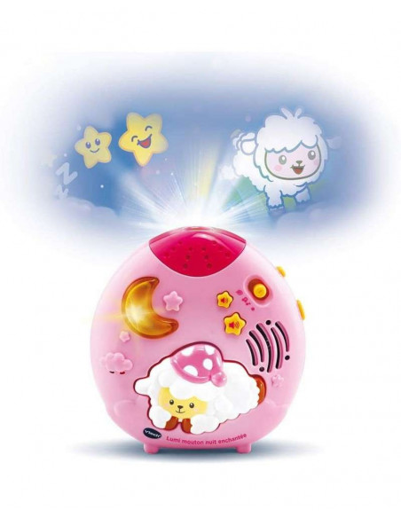 Lumi Mouton Nuit Enchantée 0-3 ans Rose VTECH