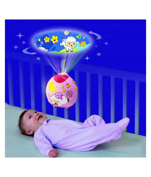 Lumi Mouton Nuit Enchantée 0-3 ans Rose VTECH 2