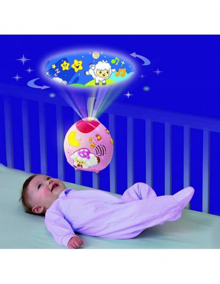 Lumi Mouton Nuit Enchantée 0-3 ans Rose VTECH