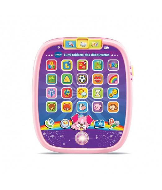 Lumi Tablette Des Découvertes 9-36 Mois Rose VTECH
