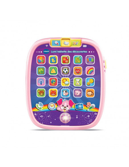 Lumi Tablette Des Découvertes 9-36 Mois Rose VTECH