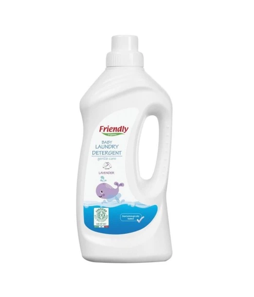 Friendly liquid baby laundry detergent 100% natural 1 L - Lavender