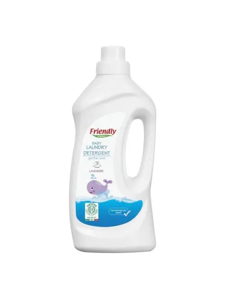 Friendly liquid baby laundry detergent 100% natural 1 L - Lavender
