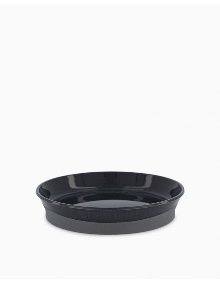 Assiette 6m+ Twistshake - Noir