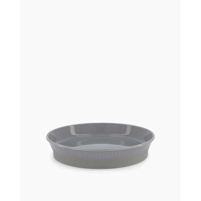 Assiette 6m+ Twistshake - Gris