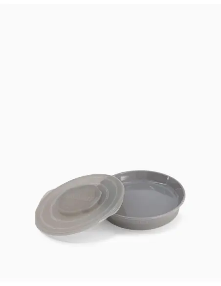Assiette 6m+ Twistshake - Gris