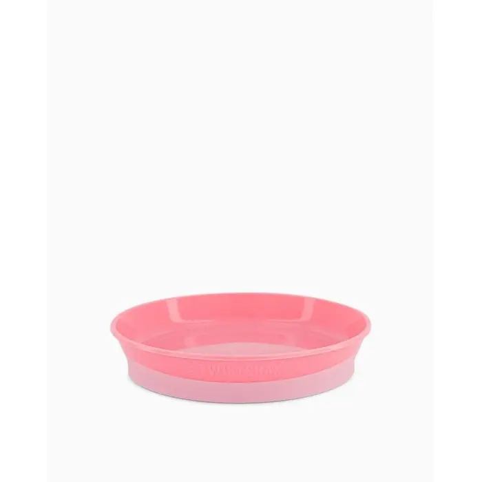 Assiette 6m+ Twistshake - Rose