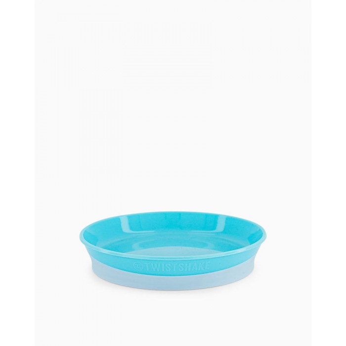 Assiette 6m+ Twistshake - Bleu