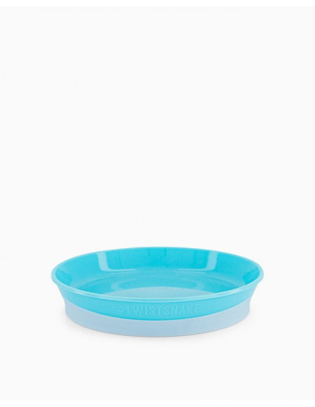 Assiette 6m+ Twistshake - Bleu