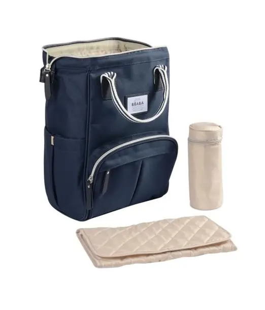 Sac à dos à langer Wellington Bleu Béaba 2