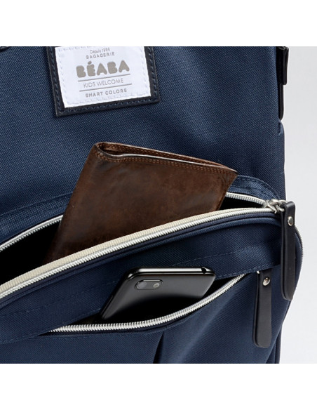 Sac à dos à langer Wellington Bleu Béaba