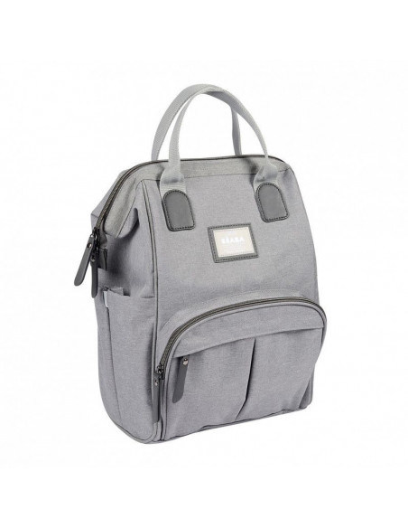 Sac a langer Wellington Gris chiné Béaba