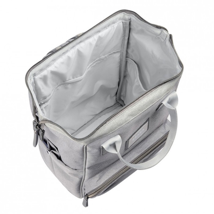 Sac a langer Wellington Gris chiné Béaba