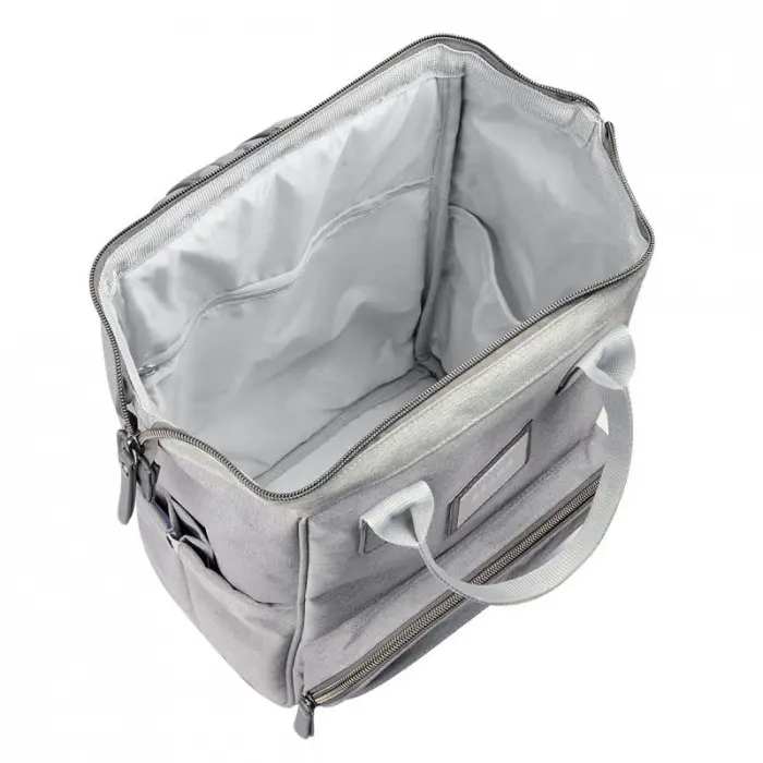 Sac a langer Wellington Gris chiné Béaba