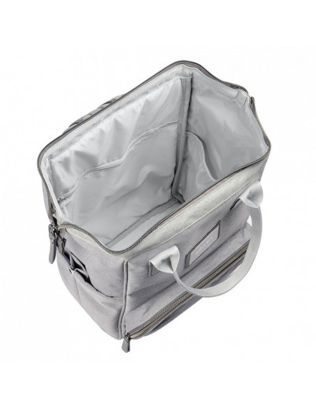 Sac a langer Wellington Gris chiné Béaba
