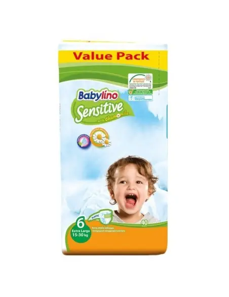 Babylino diapers size 6 (13-18 kg) 40 units