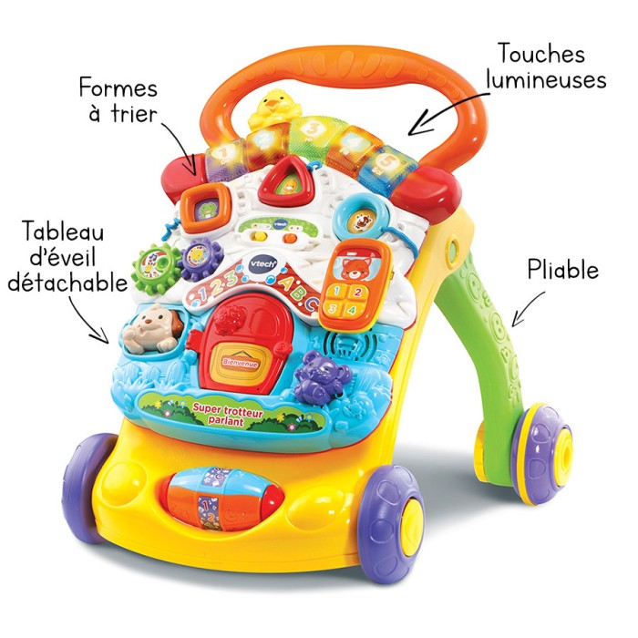 Super Trotteur Parlant 2en1 9-36 mois VTECH