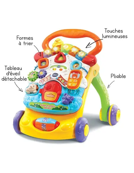 VTECH Super Talking 2-in-1 baby walker from 9 to 36 months — photo 3