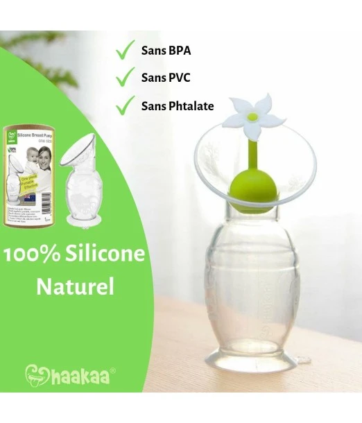 Little Flower silicone milk collection cap Haakaa 2