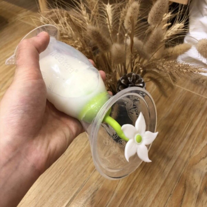 Bouchon Recueil Lait Petite Fleur Silicone Haakaa
