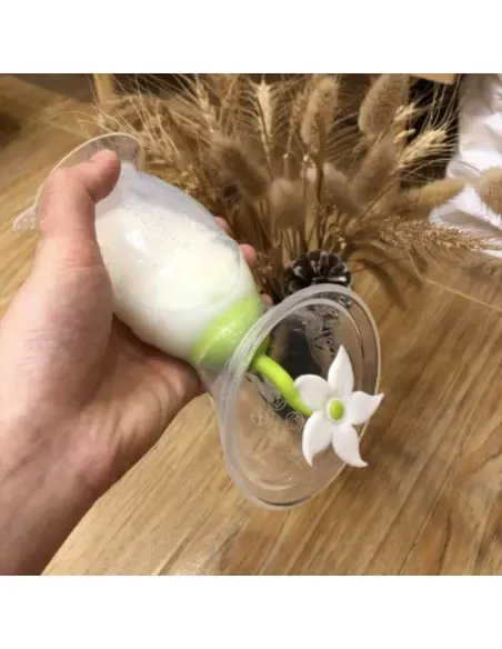 Little Flower silicone milk collection cap Haakaa — photo 3