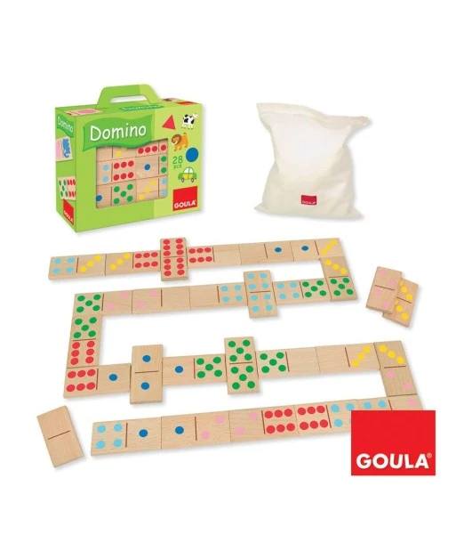 Topycolor Goula dominoes from 2 years