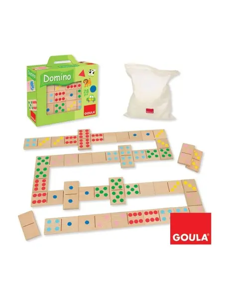 Topycolor Goula dominoes from 2 years