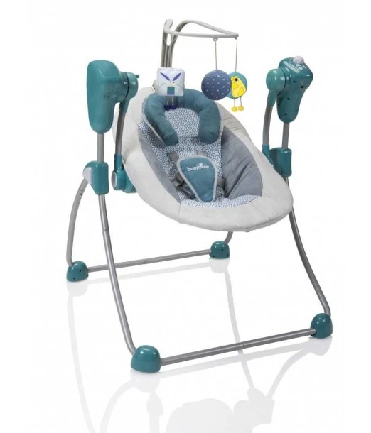 Babymoov Swoon Bubble petrol baby swing
