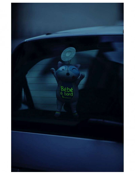 Bébé À Bord Phosphorescent Badabulle