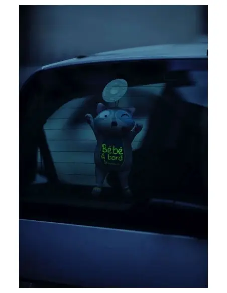 Bébé À Bord Phosphorescent Badabulle